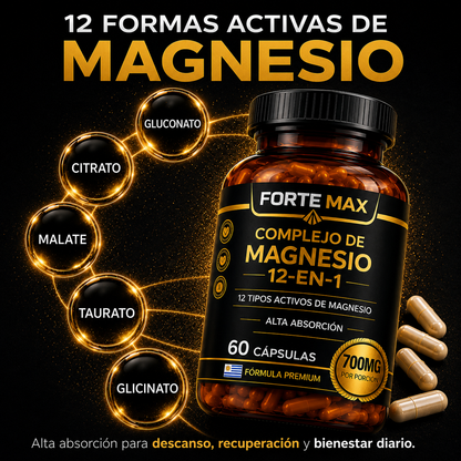 Complejo de Magnesio 12 en 1 - Forte Max
